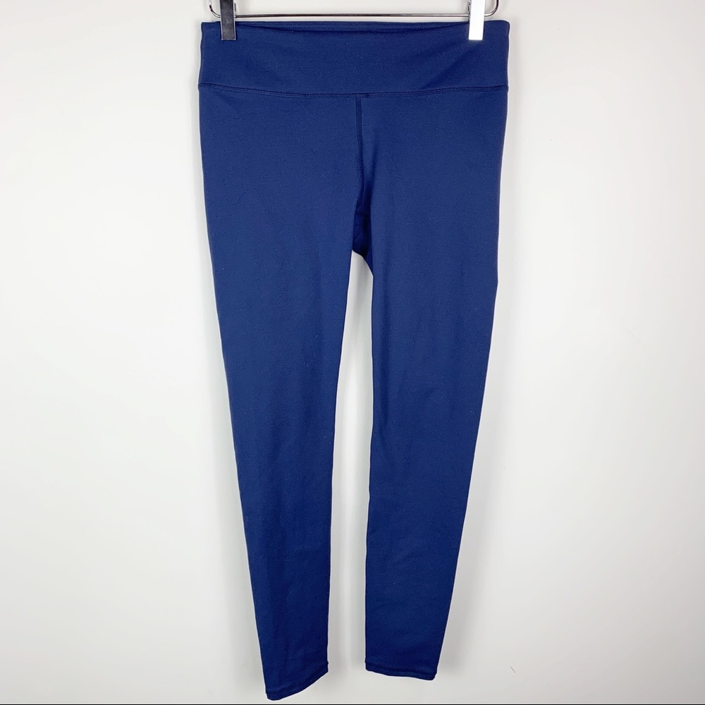 Fabletics full length navy blue leggings
